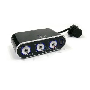 카렉스 아이팝 스위치 USB &amp; 3구소켓